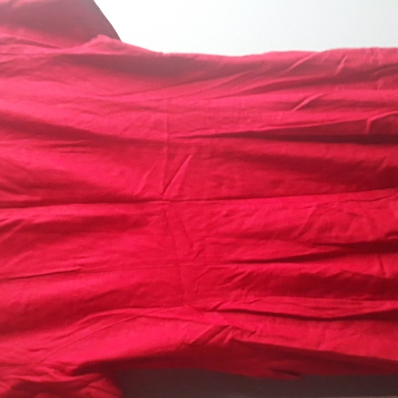 Argentine Boutique Silk Dress Sz 10 - Picture 9 of 10